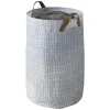 Wenko Wäschesammler, 75 L, Polyester, Weiß/braun 5